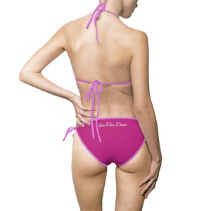 Five Toes Down Women's Bikini Swimsuit Purple