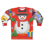 Five Toes Down Snowman Ugly Unisex Sweatshirt