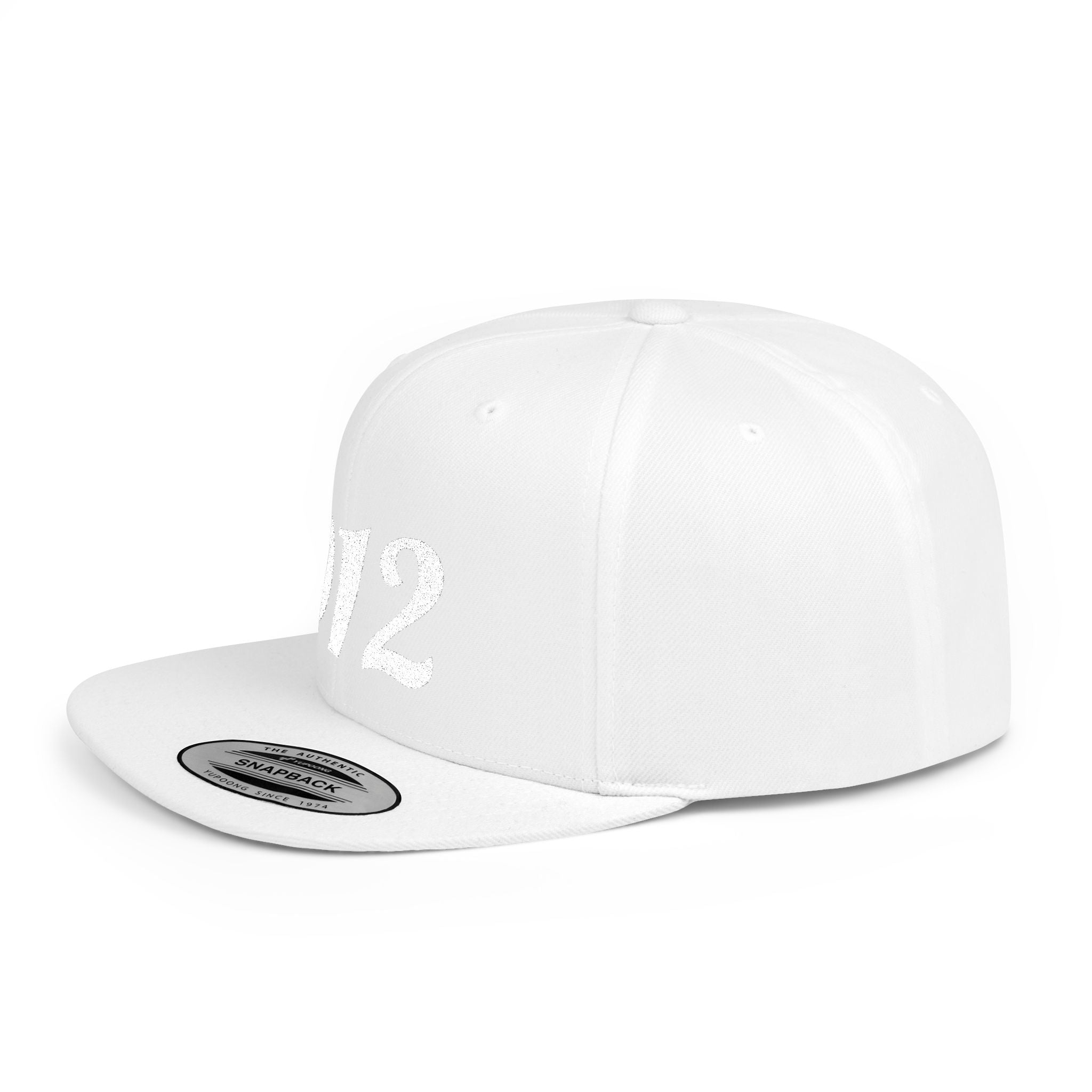 912 Flat Bill Snapback Hat — City Area Code Baseball Cap