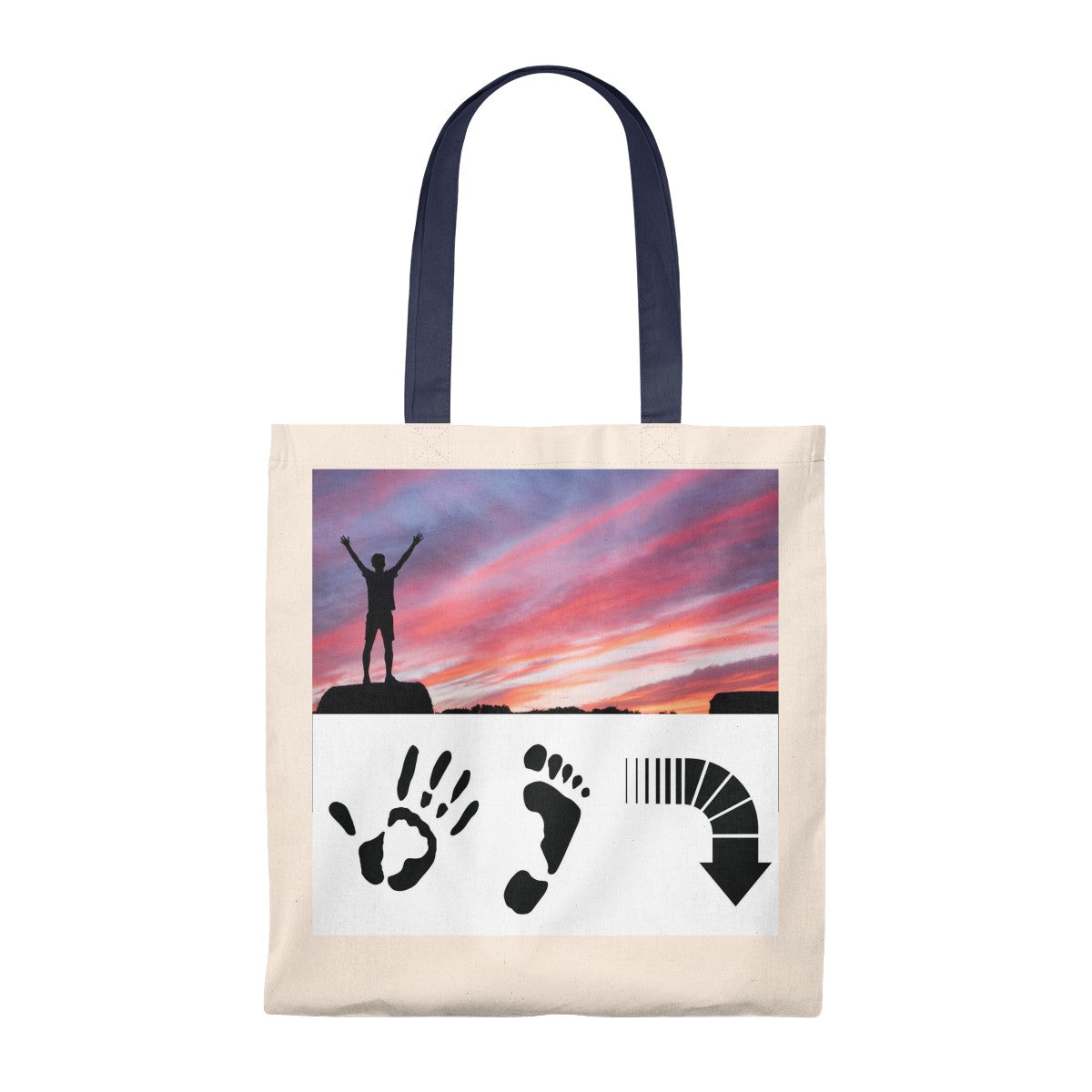 Five Toes Down Champ Tote Bag - Vintage