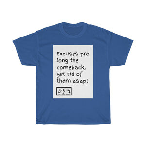 Five Toes Down Excuses Unisex Tee
