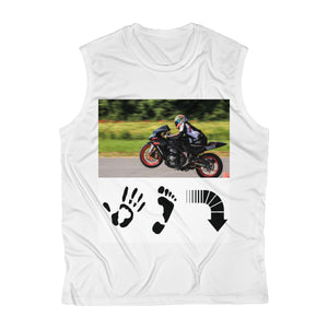 Five Toes Down Wheel Up Performance Tee