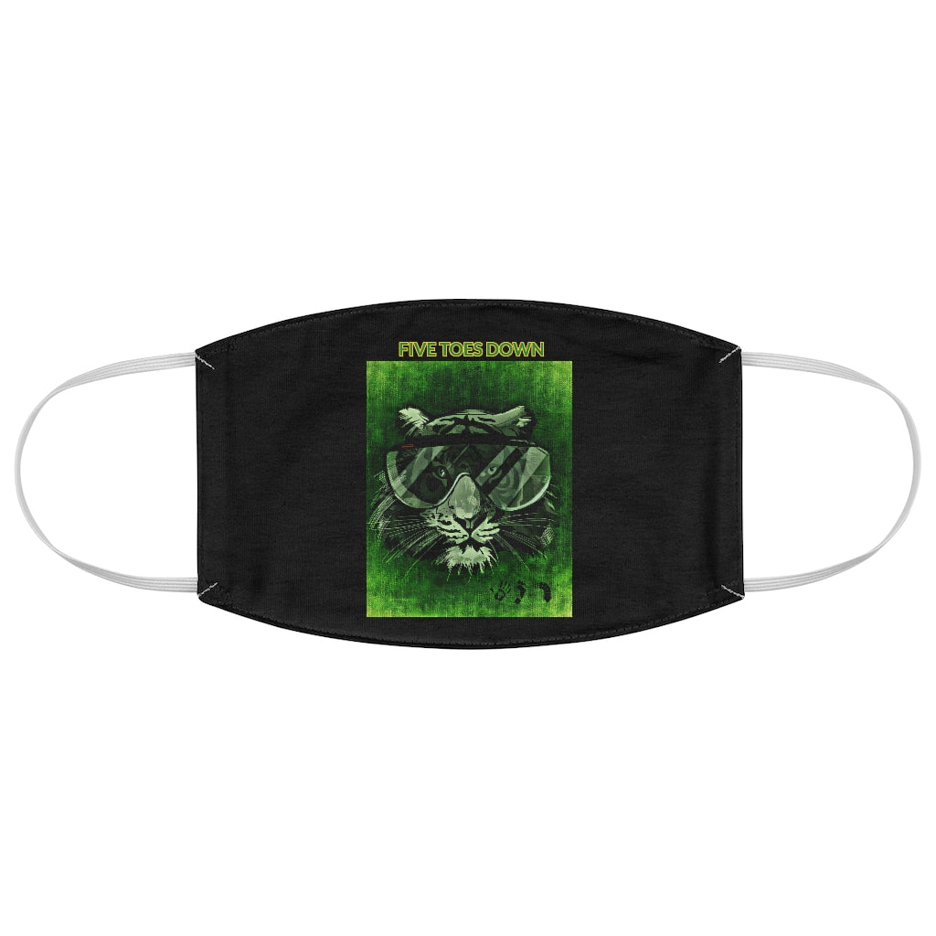Five Toes Down Fabric Face Mask