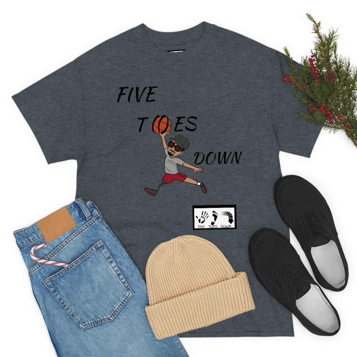 Five Toes Down Take Flight Unisex Tee