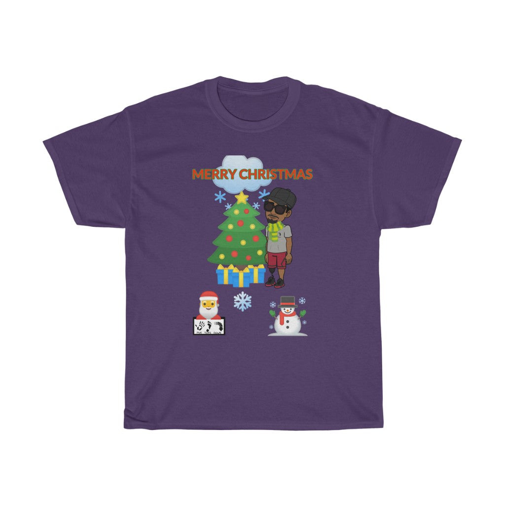 Five Toes Down Boss Merry Christmas Unisex Tee