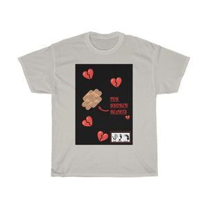 Five Toes Down Broken Heart Unisex Tee