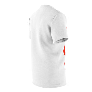 Five Toes Down Vertical Unisex Cut & Sew Tee
