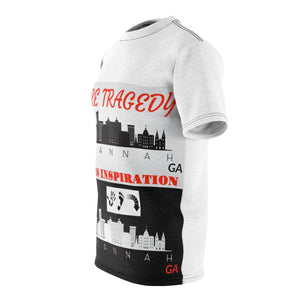 Five Toes Down Savannah Unisex Cut & Sew Tee White
