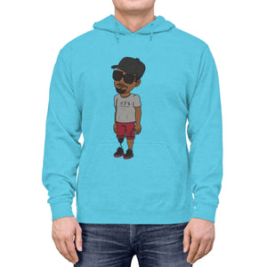 Five Toes Down Henry Amputee Unisex Lightweight Hoodie