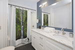 Five Toes Down Waterfall Shower Curtains
