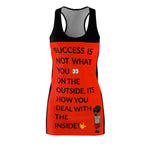 Five Toes Down Outside/Inside Cut & Sew Racerback Dress