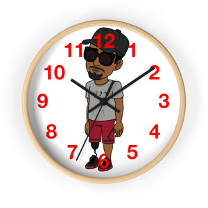Five Toes Down Henry Wall Clock