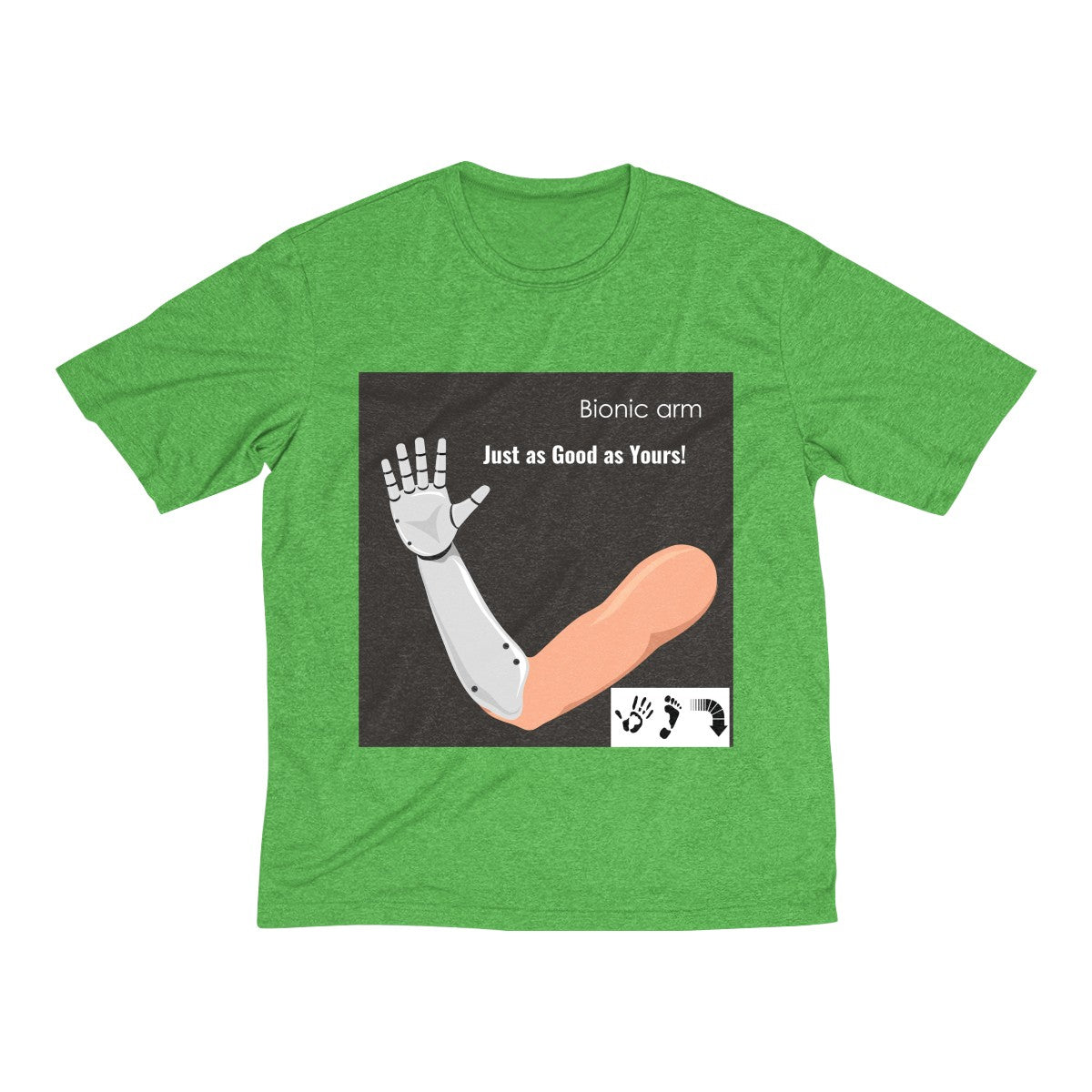 Five Toes Down Bionic Arm Dri-Fit Tee