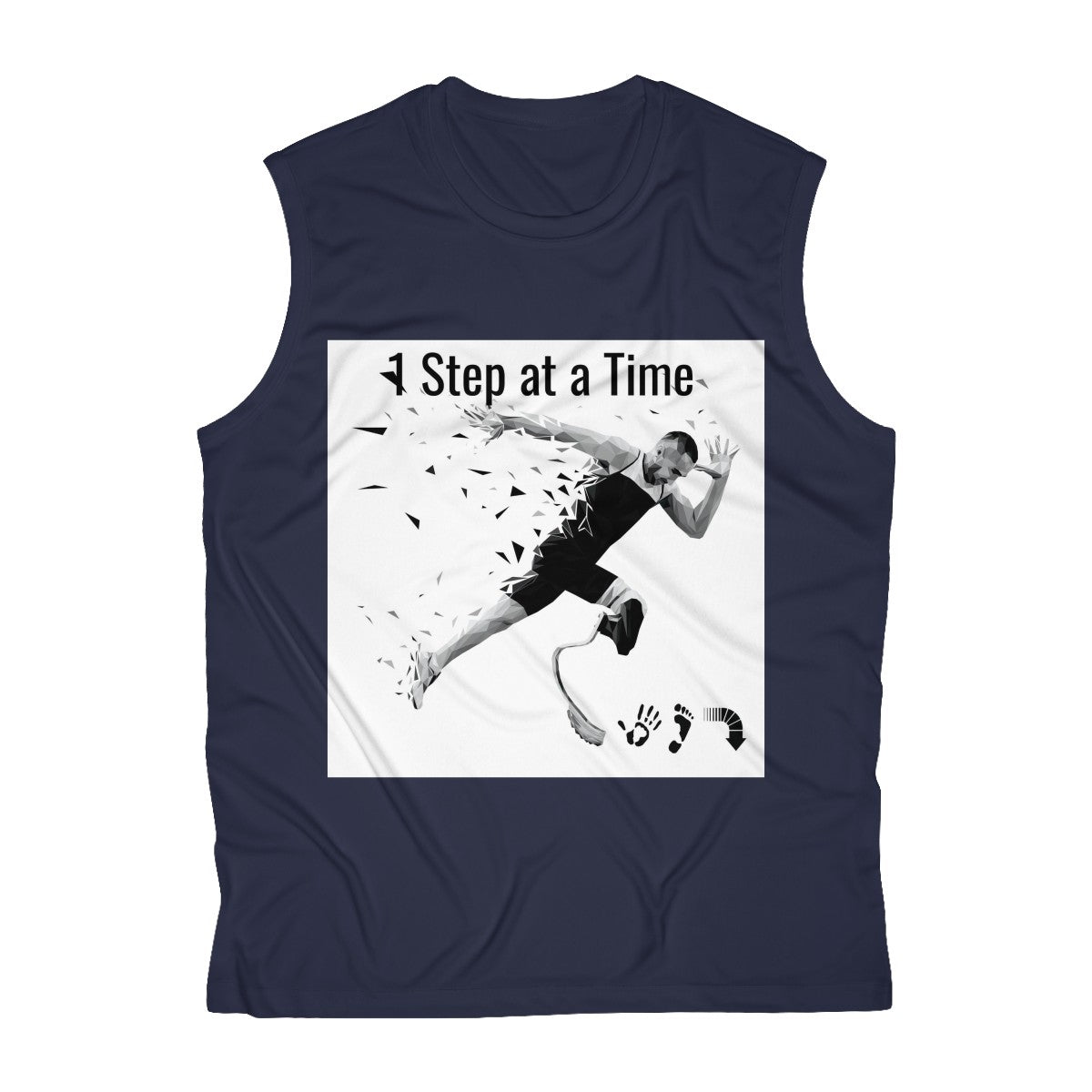 Five Toes Down 1 Step Performance Tee