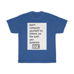 Five Toes Down Don"t Compare Unisex Tee