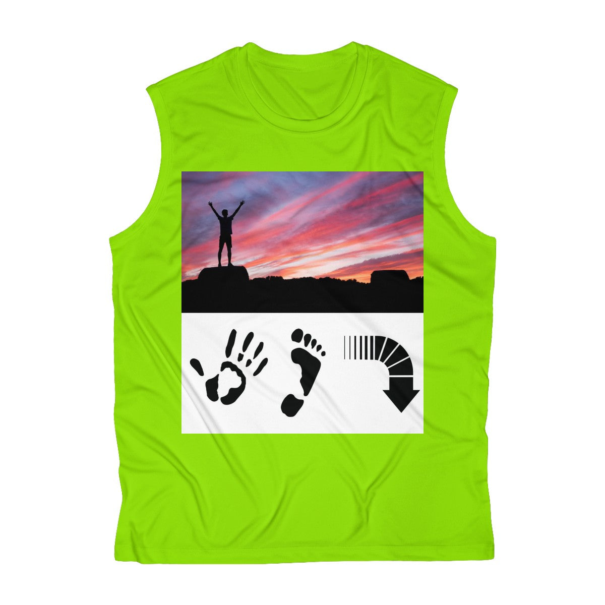 Five Toes Down Performance Tee