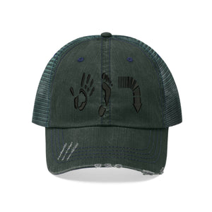Five Toes Down Unisex Trucker Hat Embroidered