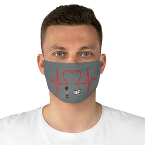 Five Toes Down Logo2 Fabric Face Mask