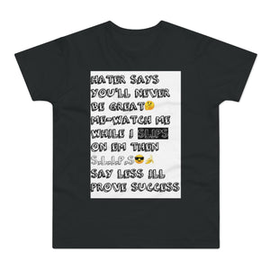 Five Toes Down Single Jersey Men's T-shirt Hater Says