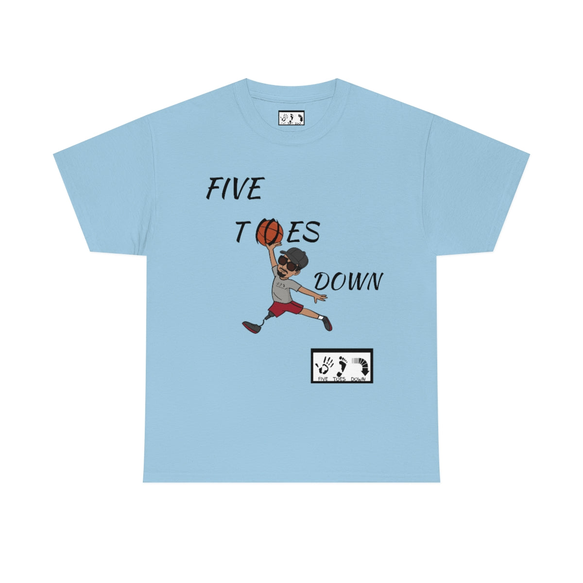 Five Toes Down Take Flight Unisex Tee