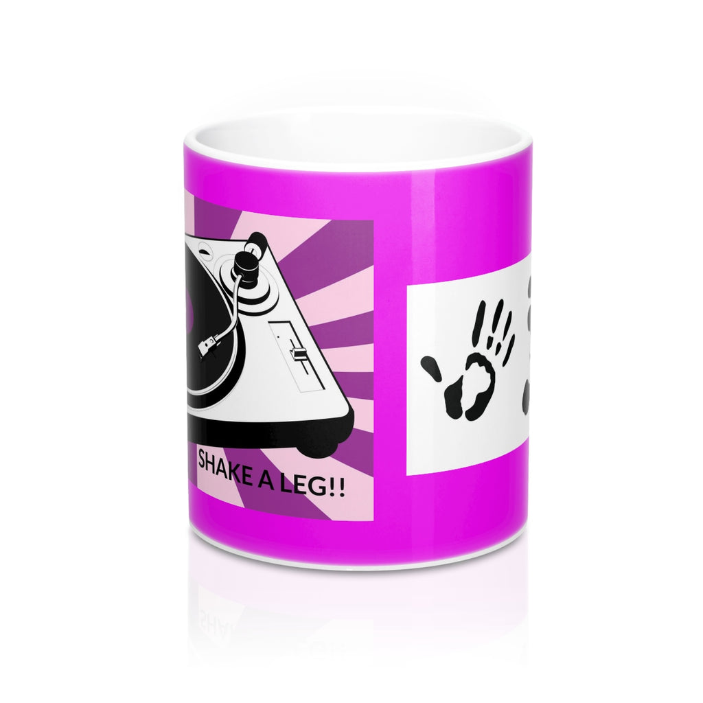 Five Toes Down Shake Mugs