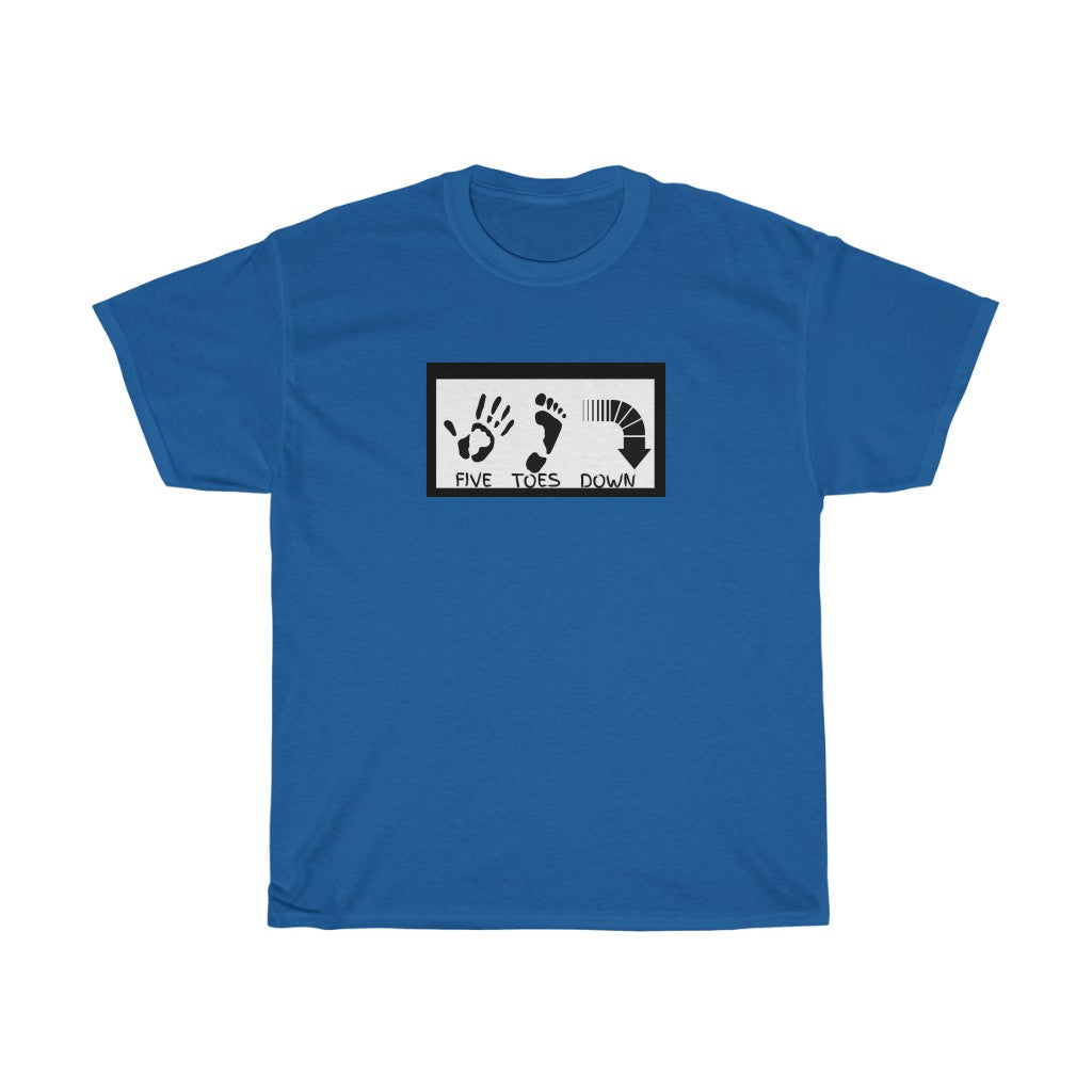 Five Toes Down Logo Unisex Tee
