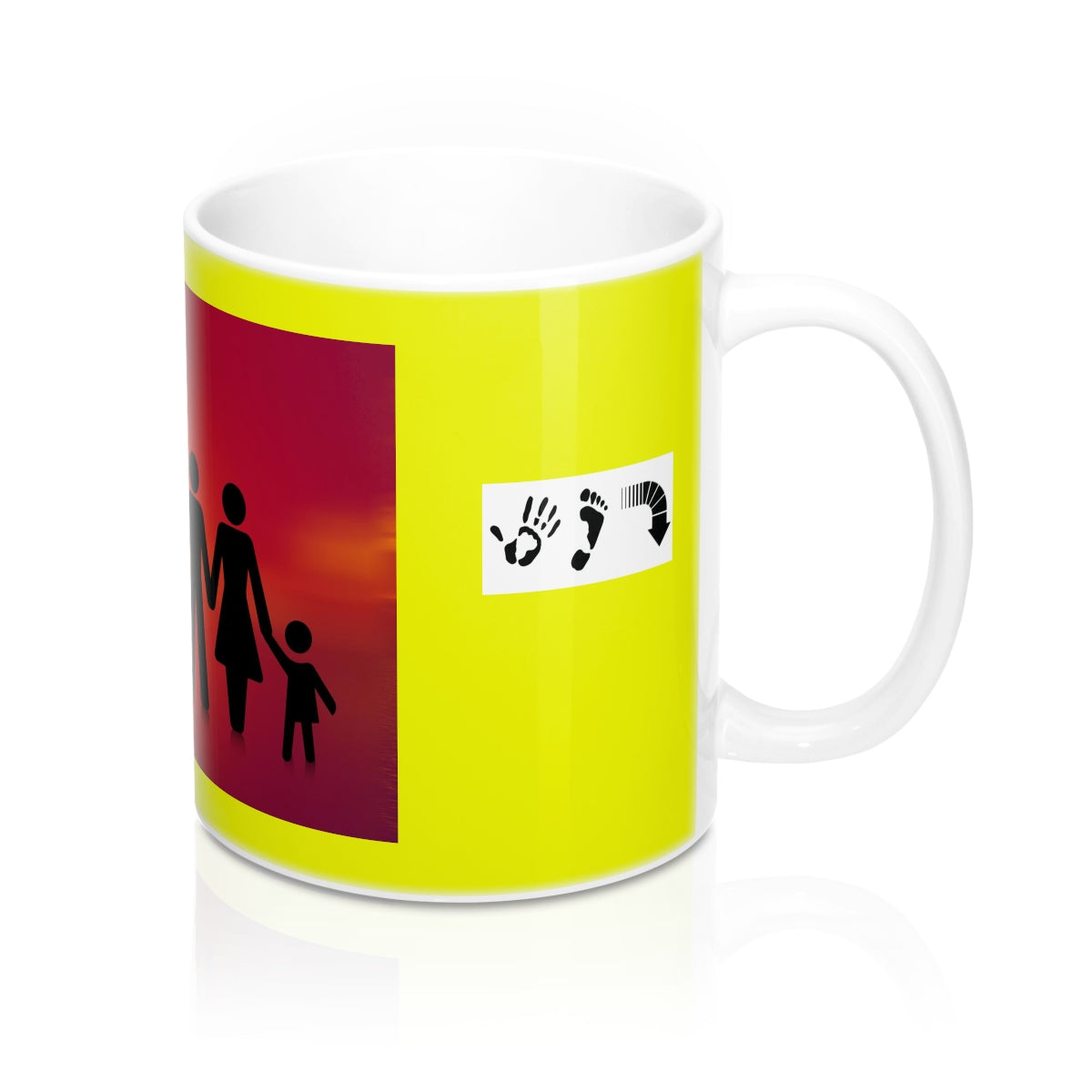 Five Toes Down Family Mugs