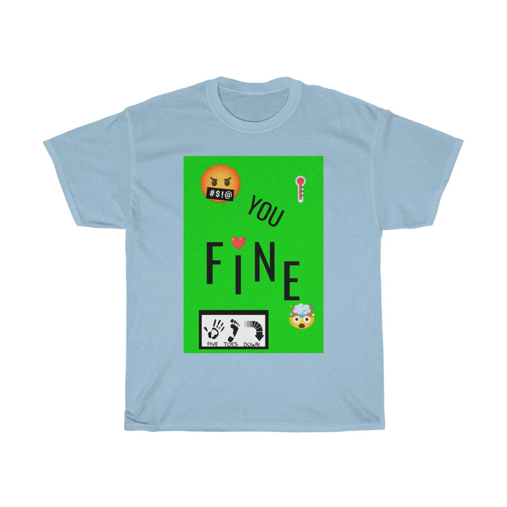 Five Toes Down You Fine Unisex Tee