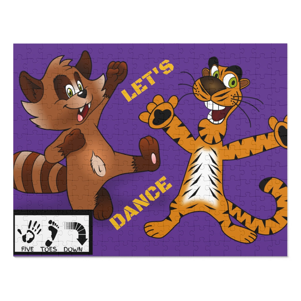 Five Toes Down Let's Dance 252 Piece Puzzle