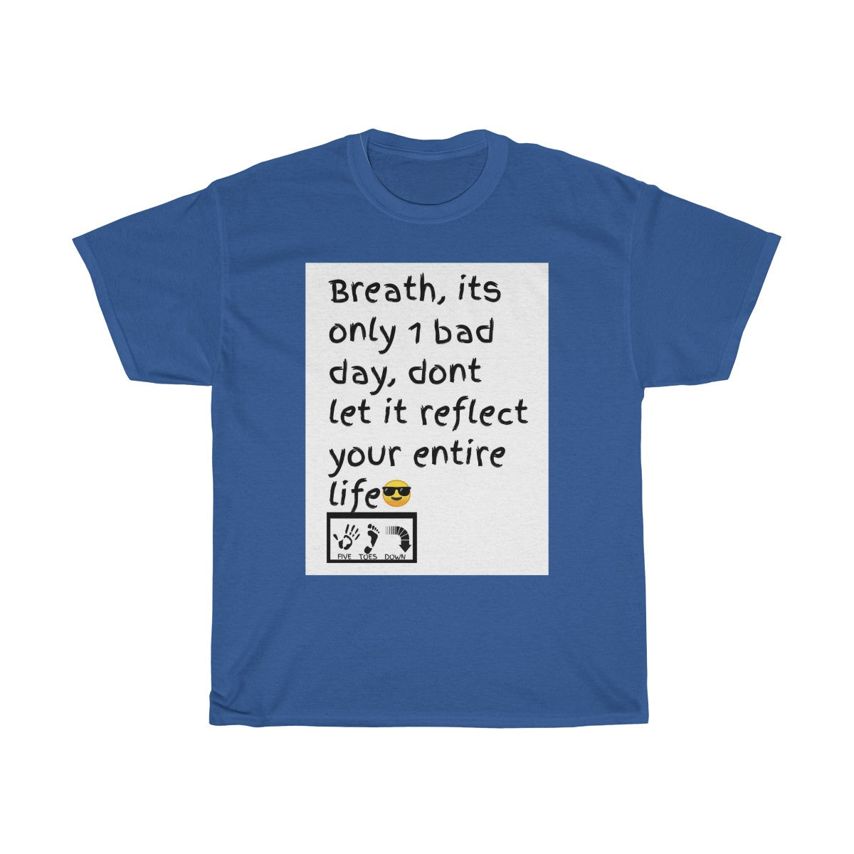 Five Toes Down Breath Unisex Tee