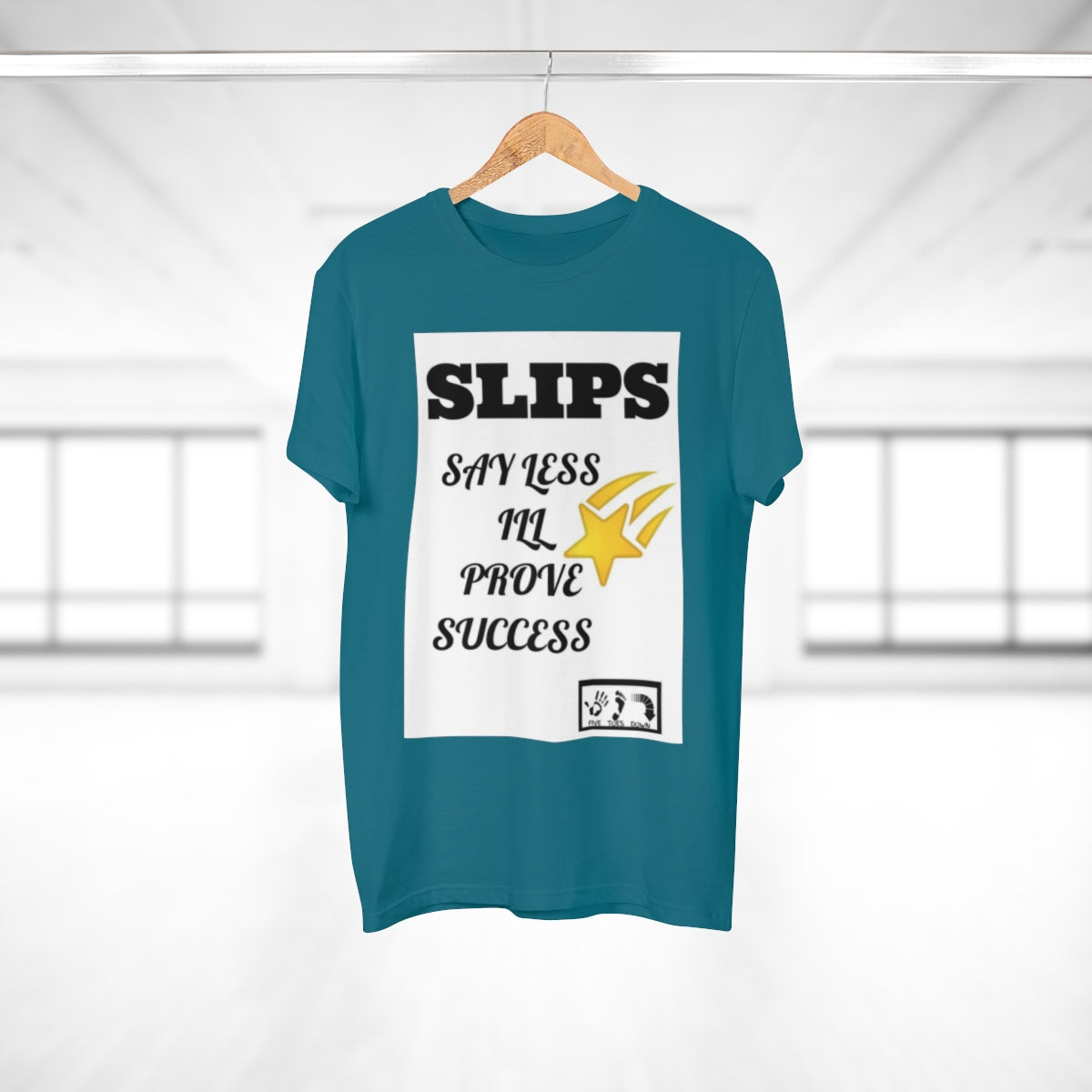 Five Toes Down Single Jersey Men's T-shirt SLIPS