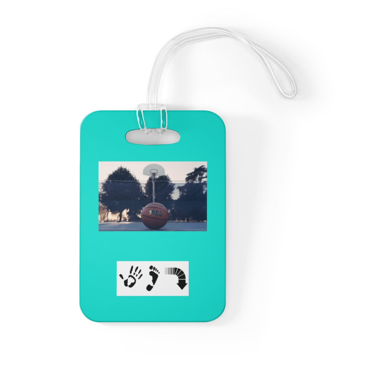 Five Toes Down NBA Bag Tag