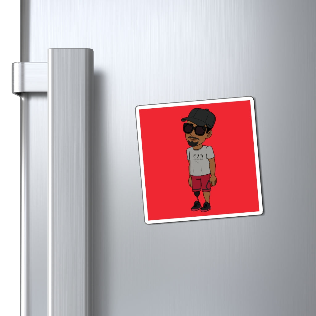 Five Toes Down Henry The Amputee Magnets