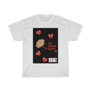 Five Toes Down Broken Heart Unisex Tee