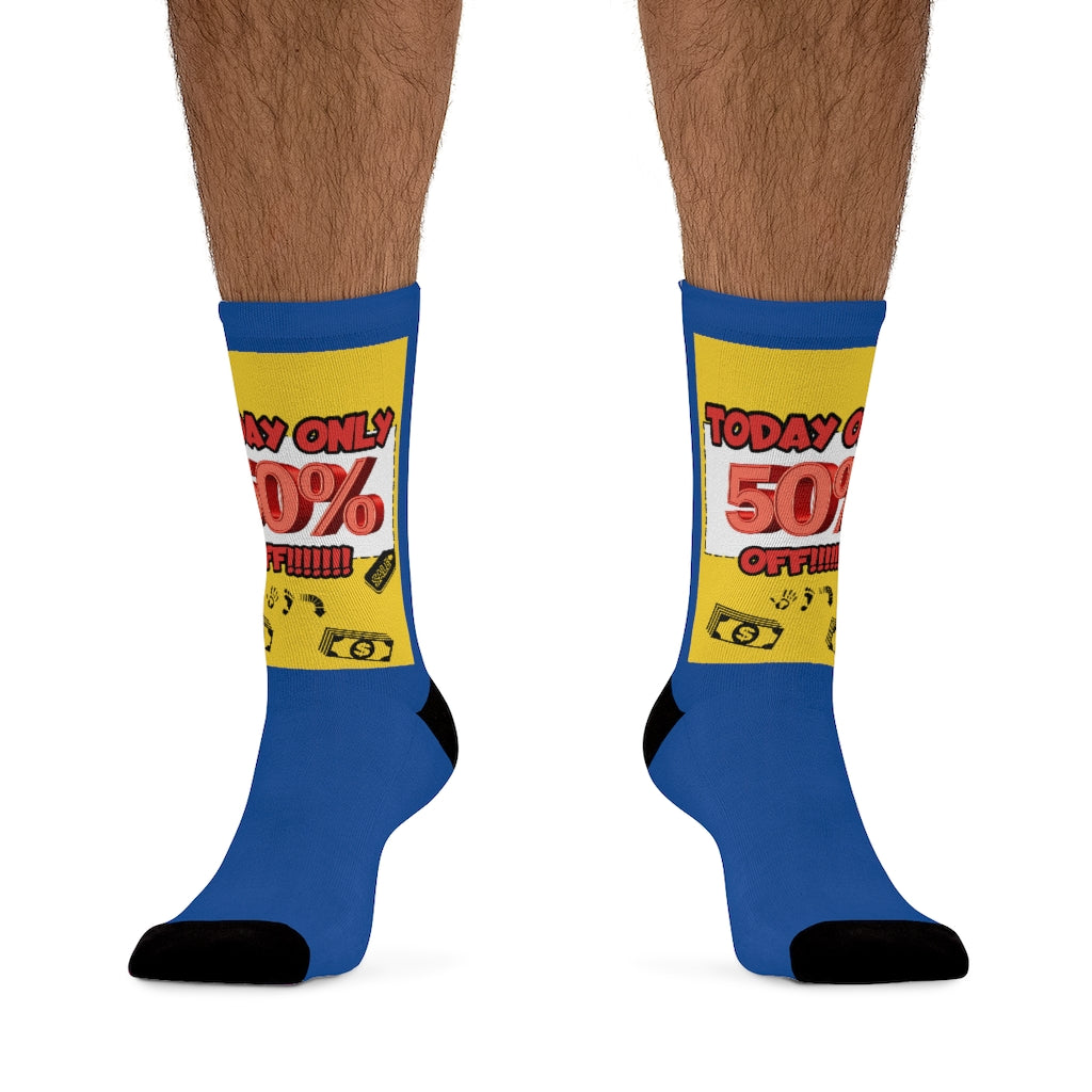 Five Toes Down 50% Off DTG Socks