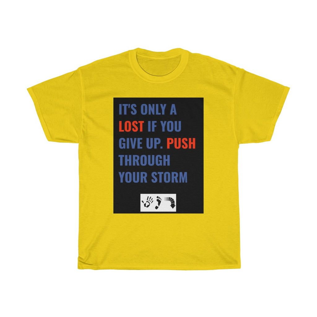 Five Toes Down Push Through Unisex Tee