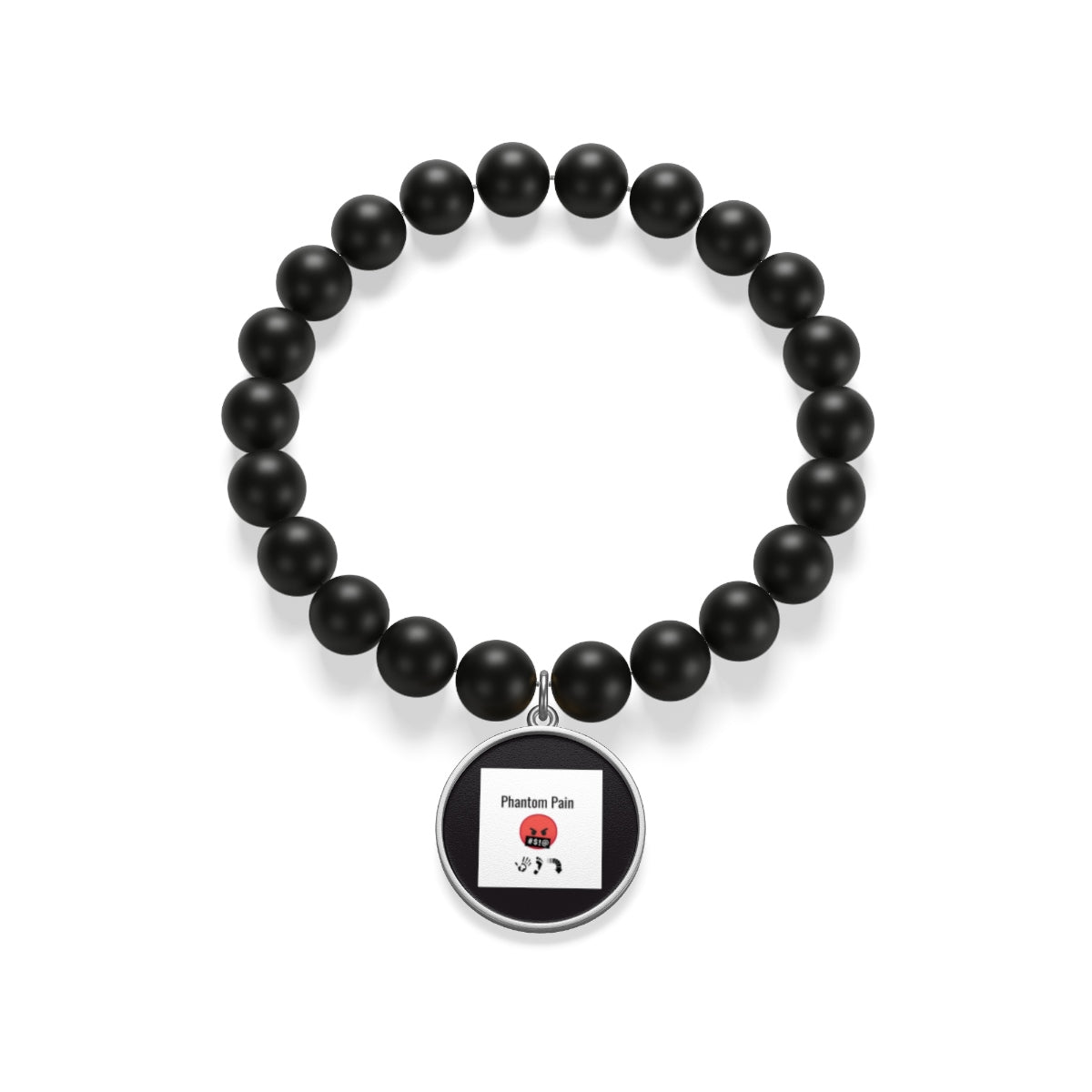 Five Toes Down Phantom Matte Onyx Bracelet