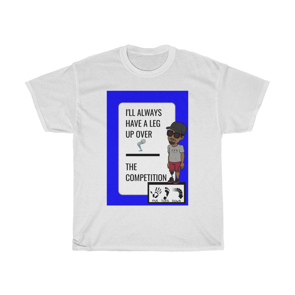 Five Toes Down Leg Up Unisex Tee
