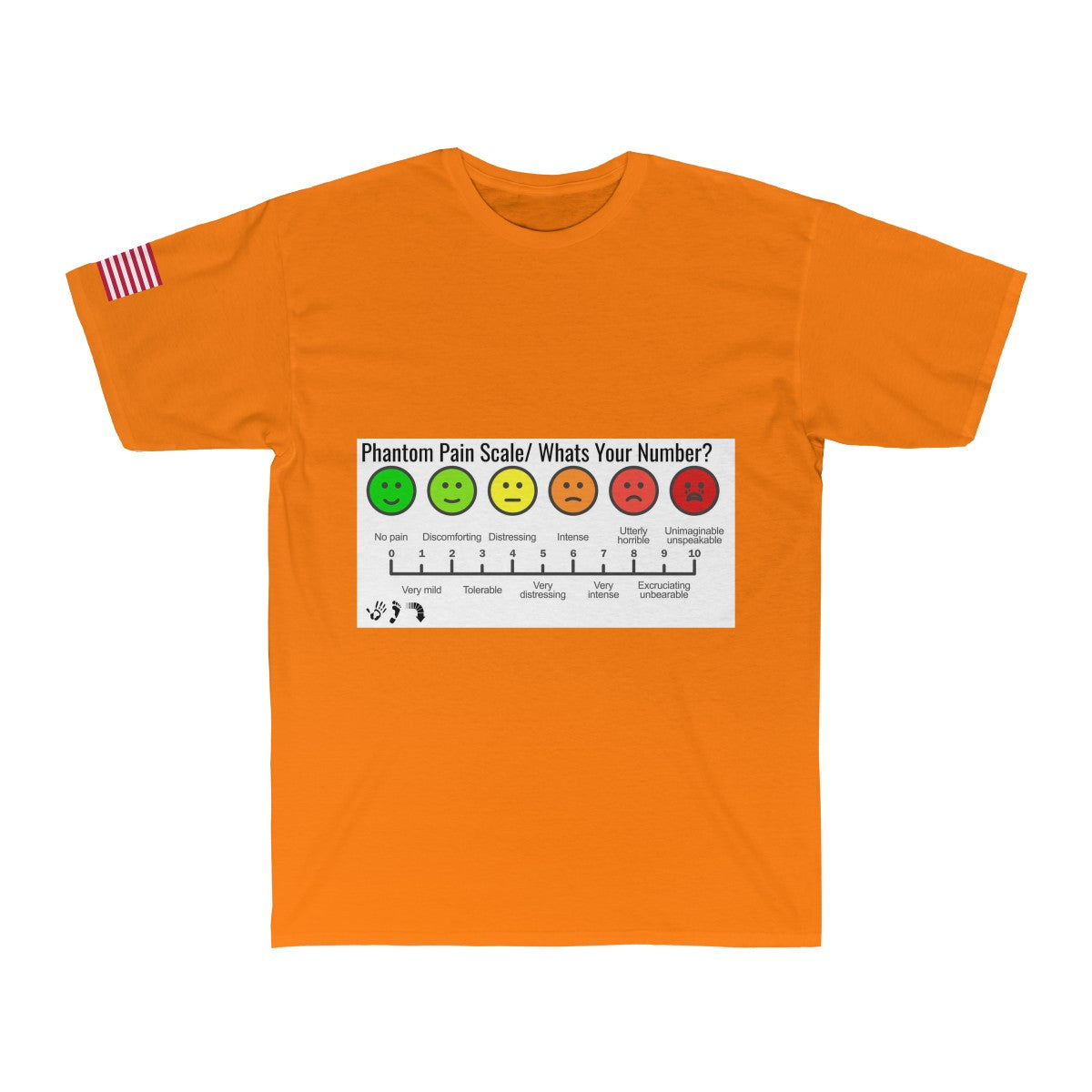 Five Toes Down Pain Surf Tee
