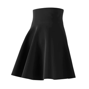 Five Toes Down Blk Women's Skater Skirt