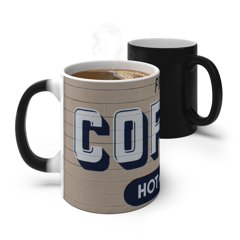 Five Toes Down Coffee Color Changing Mug