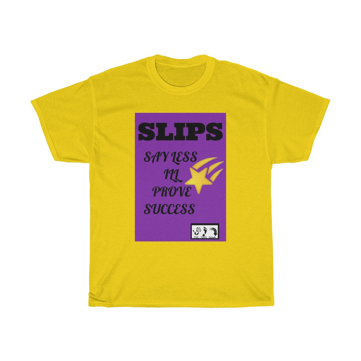 Five Toes Down SLIPS Motto 2 Unisex Tee