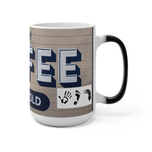 Five Toes Down Coffee Color Changing Mug