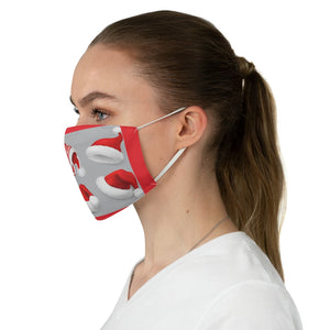 Five Toes Down Holiday 2 Fabric Face Mask