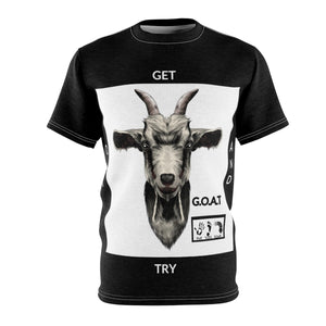 Five Toes Down (Get out and try) G.O.A.T Unisex Cut & Sew Tee