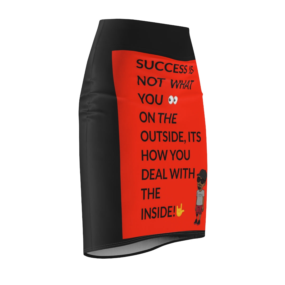 Five Toes Down Outside/ Inside Women's Pencil Skirt