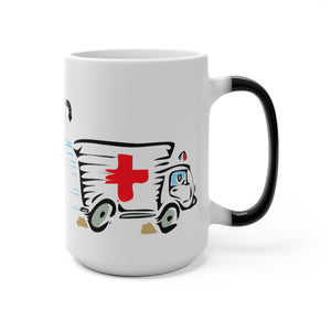 Five Toes Down Emergency Color Changing Mug