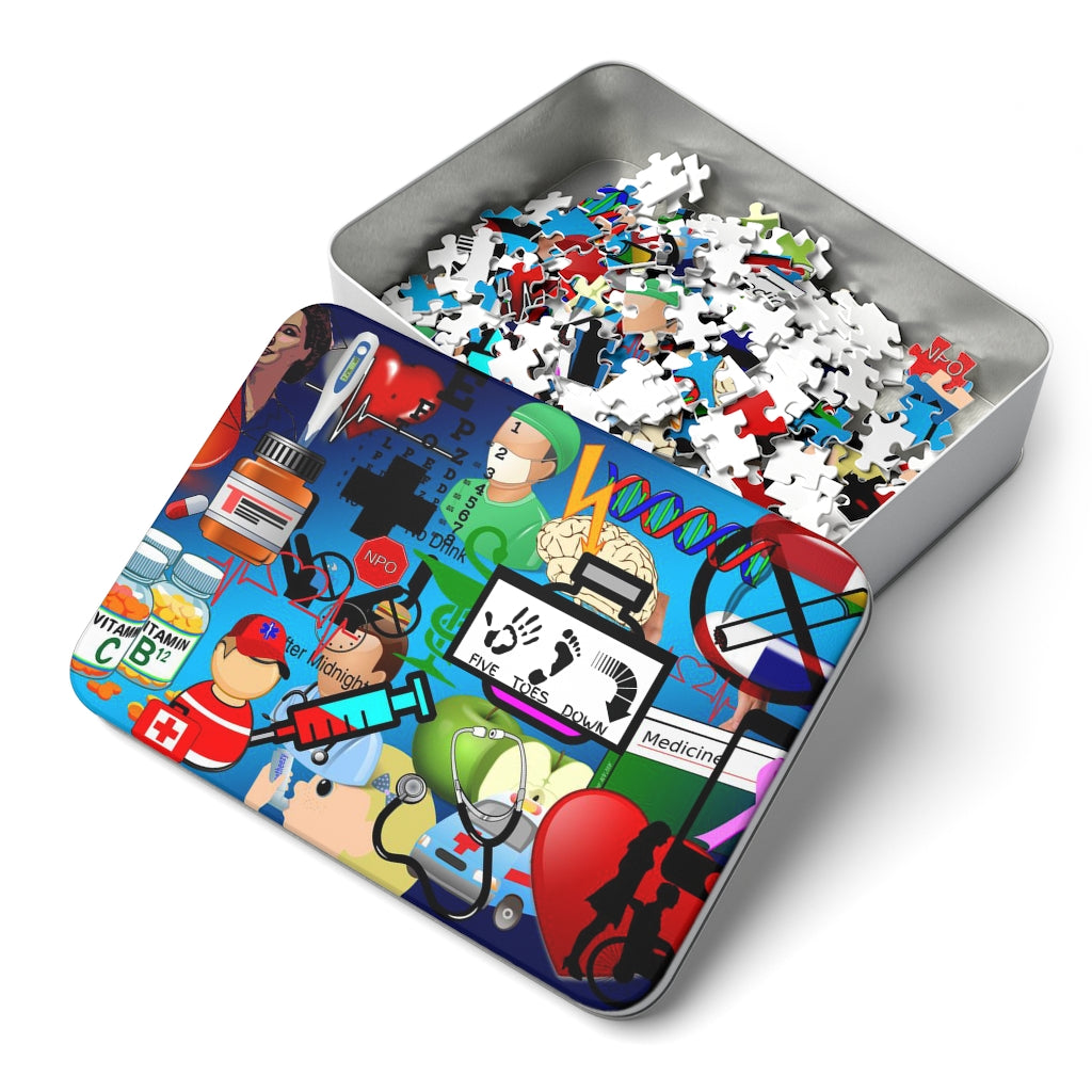 Five Toes Down Dr. Dr. 252 Piece Puzzle