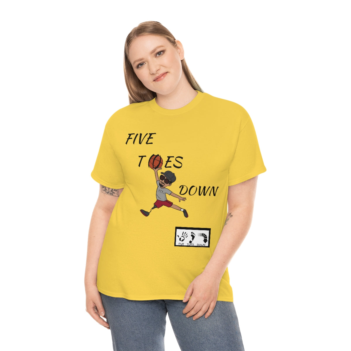 Five Toes Down Take Flight Unisex Tee