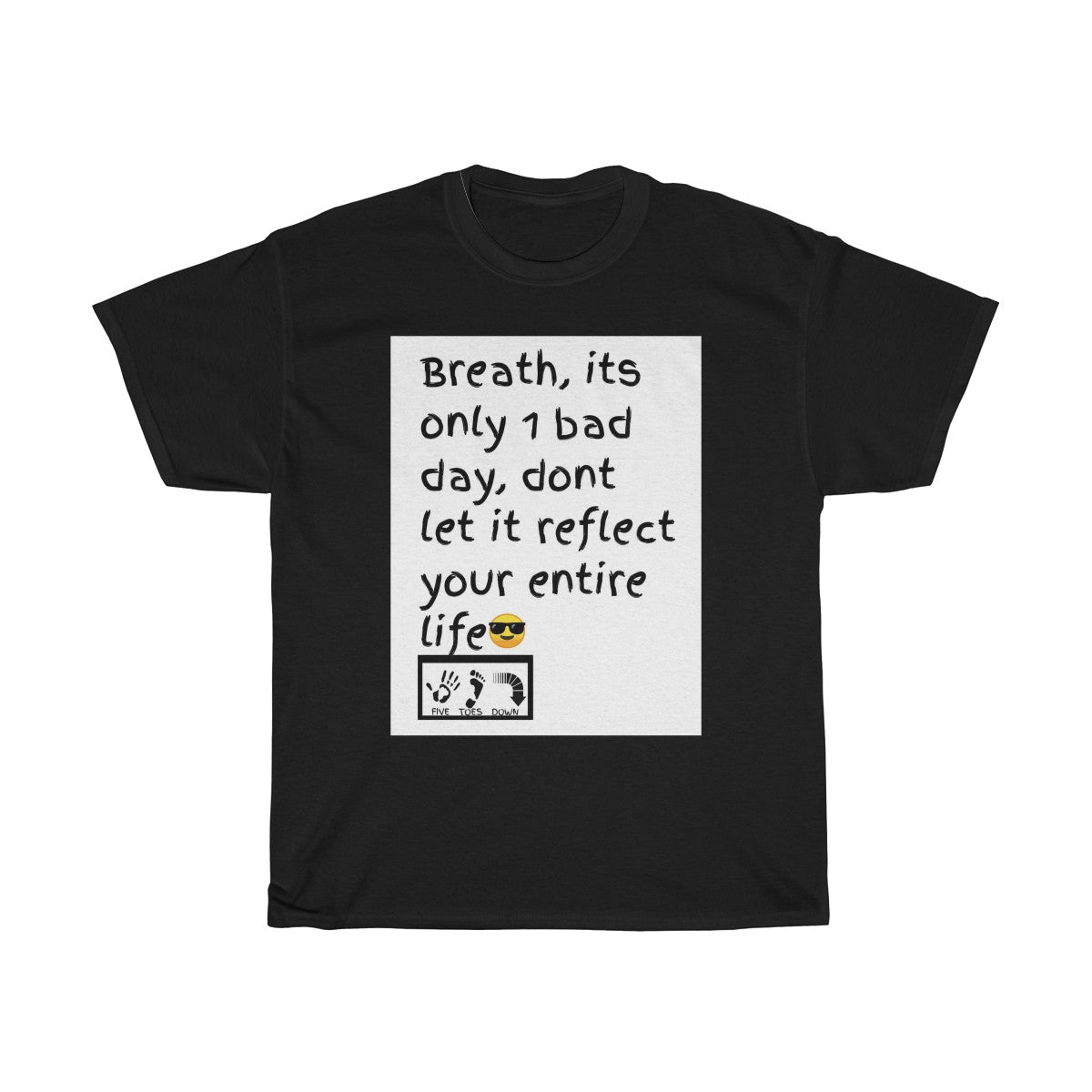 Five Toes Down Breath Unisex Tee